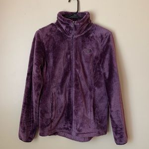 Purple Northface Osito Jacket
